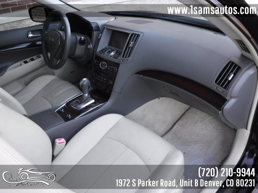 2012 INFINITI G37 Sedan 4dr Journey RWD, available for sale in Denver, Colorado | Sam's Automotive. Denver, Colorado 2012 INFINITI G37 Sedan 4dr Journey RWD, available for sale in Denver, Colorado | Sam's Automotive. Denver, Colorado