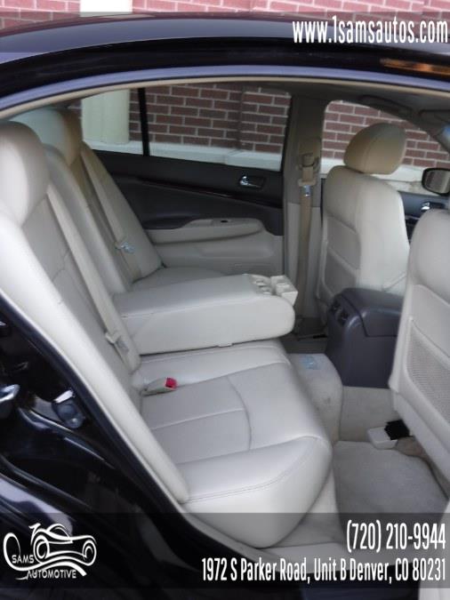2012 INFINITI G37 Sedan 4dr Journey RWD, available for sale in Denver, Colorado | Sam's Automotive. Denver, Colorado 2012 INFINITI G37 Sedan 4dr Journey RWD, available for sale in Denver, Colorado | Sam's Automotive. Denver, Colorado