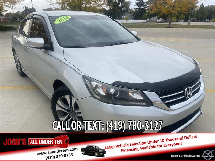 2013 Honda Accord Sdn 4dr I4 CVT LX, available for sale in Elida, Ohio | Josh's All Under Ten LLC. Elida, Ohio