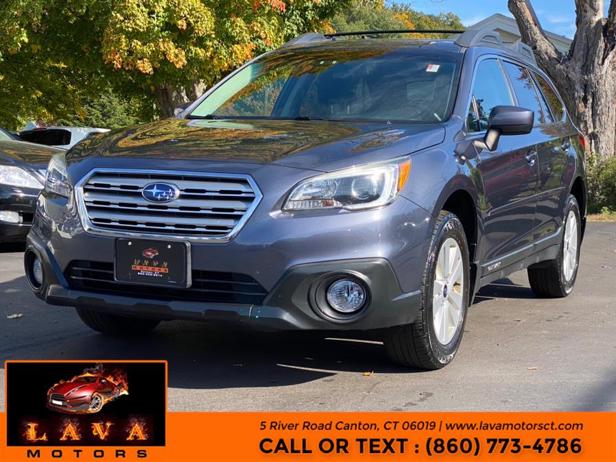 Used Subaru Outback 4dr Wgn 2.5i Premium PZEV 2015 | Lava Motors. Canton, Connecticut