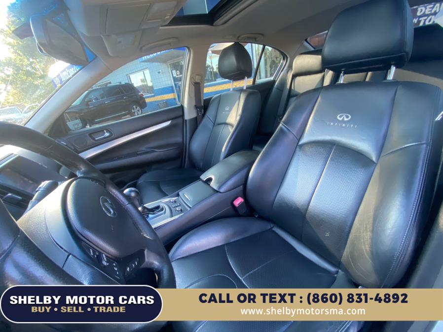 Used Infiniti G37 Sedan 4dr x AWD 2013 | Shelby Motor Cars. Springfield, Massachusetts Used Infiniti G37 Sedan 4dr x AWD 2013 | Shelby Motor Cars. Springfield, Massachusetts
