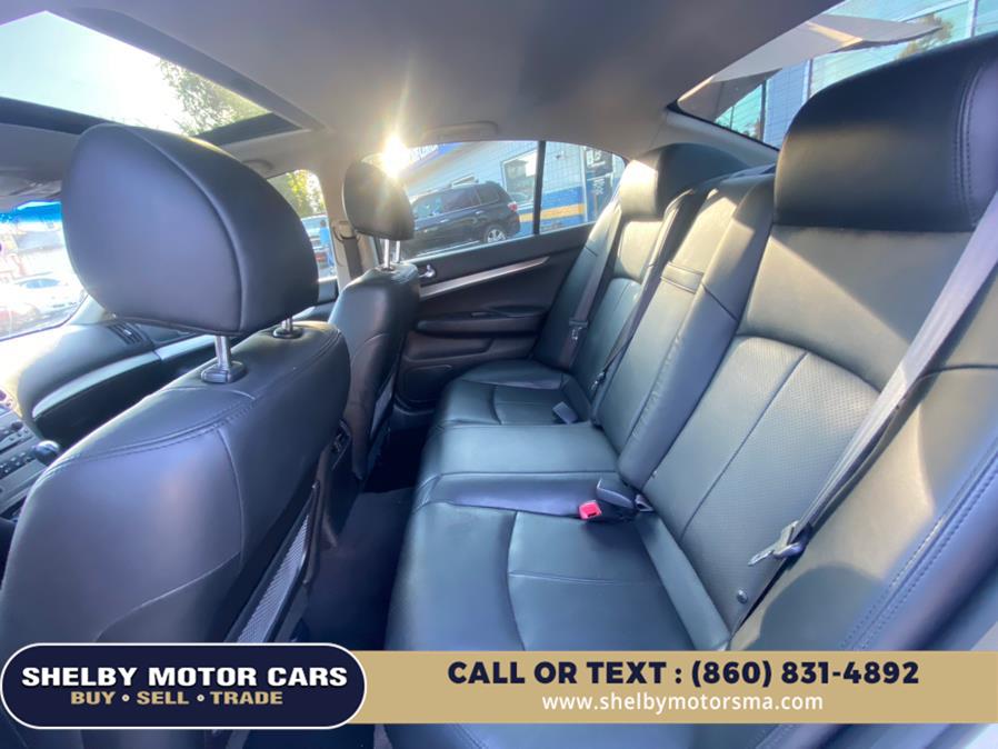 Used Infiniti G37 Sedan 4dr x AWD 2013 | Shelby Motor Cars. Springfield, Massachusetts Used Infiniti G37 Sedan 4dr x AWD 2013 | Shelby Motor Cars. Springfield, Massachusetts