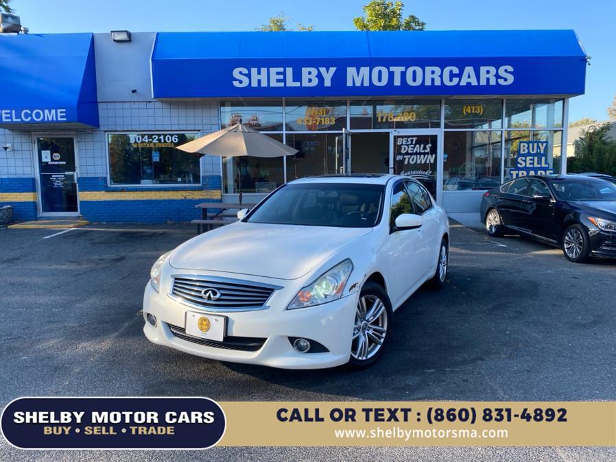 Used Infiniti G37 Sedan 4dr x AWD 2013 | Shelby Motor Cars. Springfield, Massachusetts Used Infiniti G37 Sedan 4dr x AWD 2013 | Shelby Motor Cars. Springfield, Massachusetts