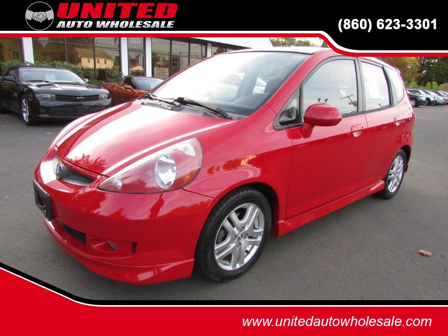 2007 Honda Fit 5dr HB AT Sport, available for sale in East Windsor, Connecticut | United Auto Sales of E Windsor, Inc. East Windsor, Connecticut