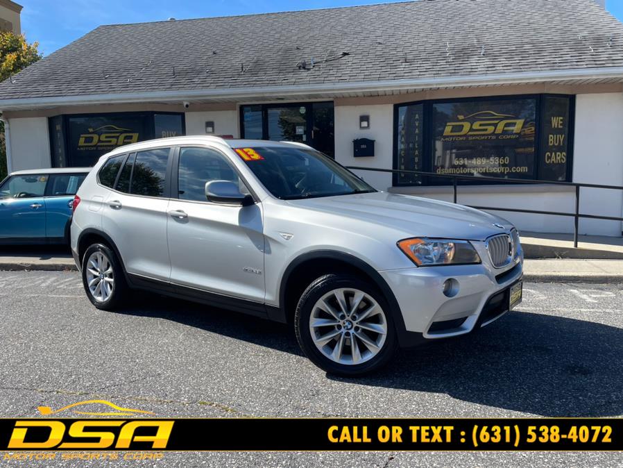 2013 BMW X3 AWD 4dr xDrive28i, available for sale in Commack, New York | DSA Motor Sports Corp. Commack, New York