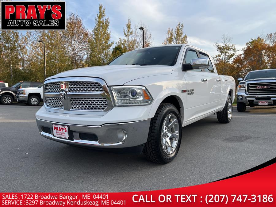 2018 Ram 1500 Laramie 4x4 Crew Cab 6''4" Box, available for sale in Bangor , Maine | Pray's Auto Sales . Bangor , Maine