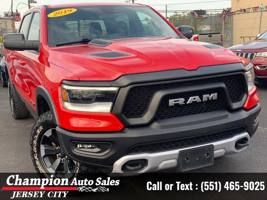 2019 Ram 1500 Rebel 4x4 Crew Cab 5''7" Box, available for sale in Jersey City, New Jersey | Champion Auto Sales. Jersey City, New Jersey 2019 Ram 1500 Rebel 4x4 Crew Cab 5''7" Box, available for sale in Jersey City, New Jersey | Champion Auto Sales. Jersey City, New Jersey