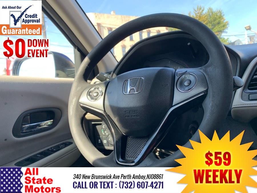 2016 Honda HR-V 2WD 4dr CVT LX, available for sale in Perth Amboy, New Jersey | All State Motor Inc. Perth Amboy, New Jersey 2016 Honda HR-V 2WD 4dr CVT LX, available for sale in Perth Amboy, New Jersey | All State Motor Inc. Perth Amboy, New Jersey