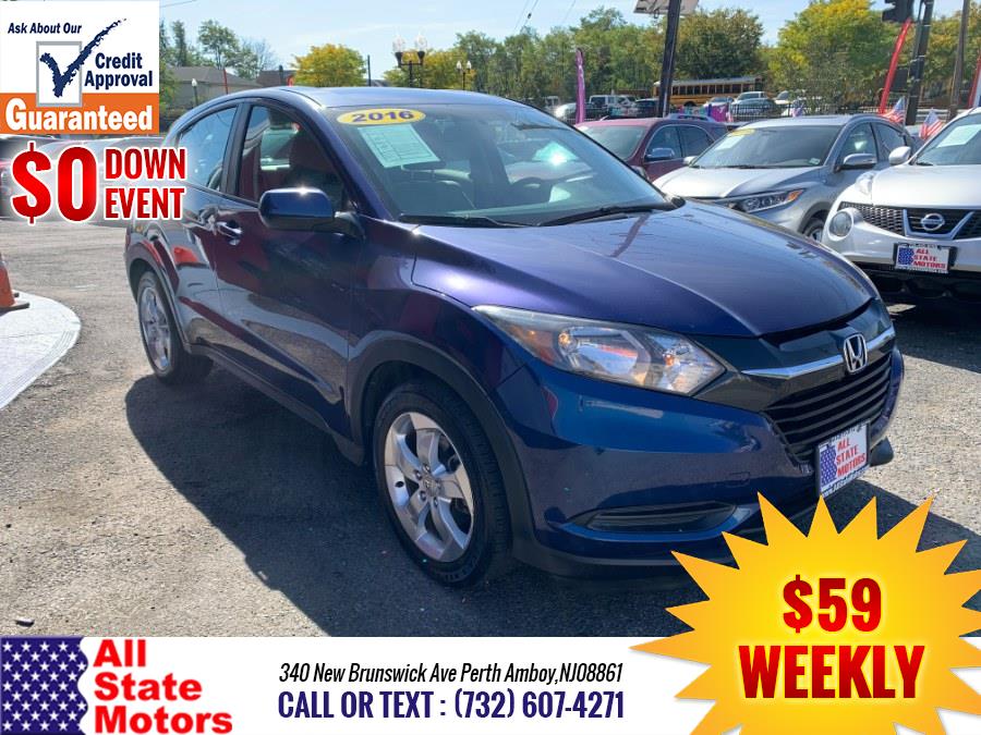2016 Honda HR-V 2WD 4dr CVT LX, available for sale in Perth Amboy, New Jersey | All State Motor Inc. Perth Amboy, New Jersey 2016 Honda HR-V 2WD 4dr CVT LX, available for sale in Perth Amboy, New Jersey | All State Motor Inc. Perth Amboy, New Jersey