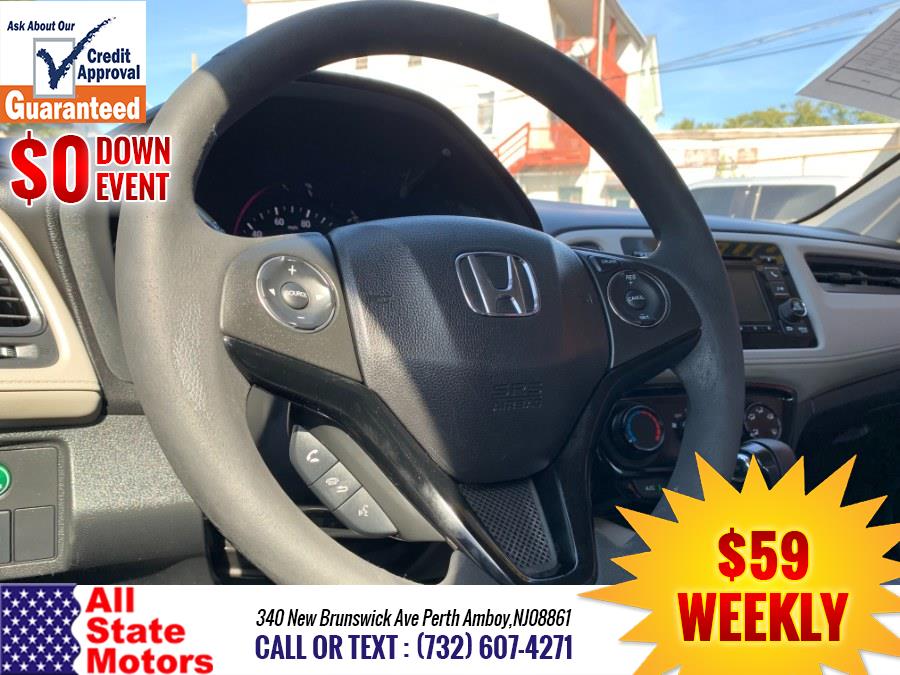 2016 Honda HR-V 2WD 4dr CVT LX, available for sale in Perth Amboy, New Jersey | All State Motor Inc. Perth Amboy, New Jersey 2016 Honda HR-V 2WD 4dr CVT LX, available for sale in Perth Amboy, New Jersey | All State Motor Inc. Perth Amboy, New Jersey