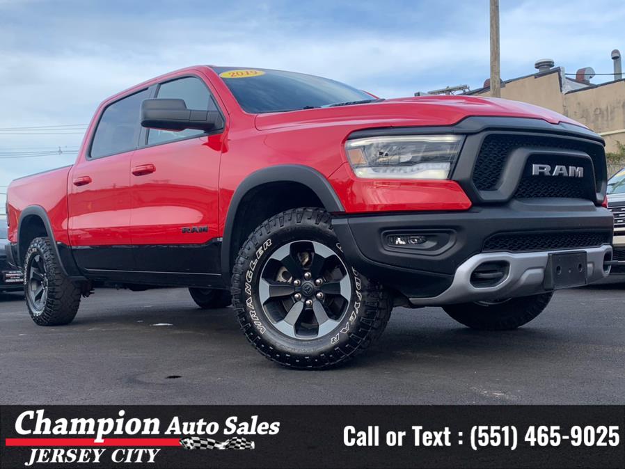 2019 Ram 1500 Rebel 4x4 Crew Cab 5''7" Box, available for sale in Jersey City, New Jersey | Champion Auto Sales of JC. Jersey City, New Jersey 2019 Ram 1500 Rebel 4x4 Crew Cab 5''7" Box, available for sale in Jersey City, New Jersey | Champion Auto Sales of JC. Jersey City, New Jersey