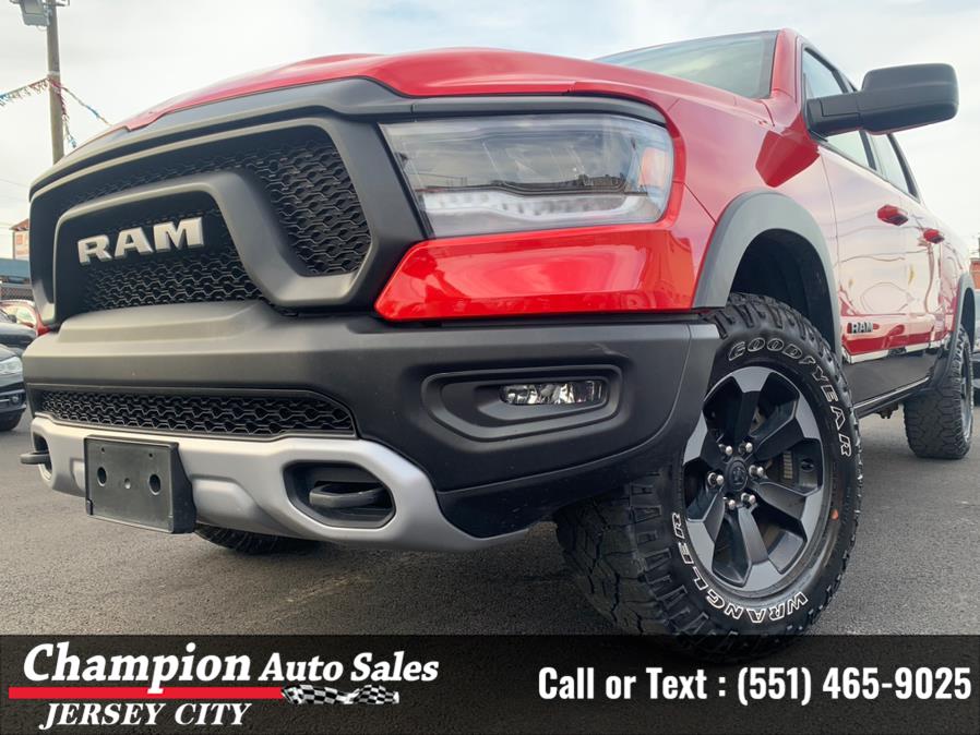 2019 Ram 1500 Rebel 4x4 Crew Cab 5''7" Box, available for sale in Jersey City, New Jersey | Champion Auto Sales of JC. Jersey City, New Jersey 2019 Ram 1500 Rebel 4x4 Crew Cab 5''7" Box, available for sale in Jersey City, New Jersey | Champion Auto Sales of JC. Jersey City, New Jersey
