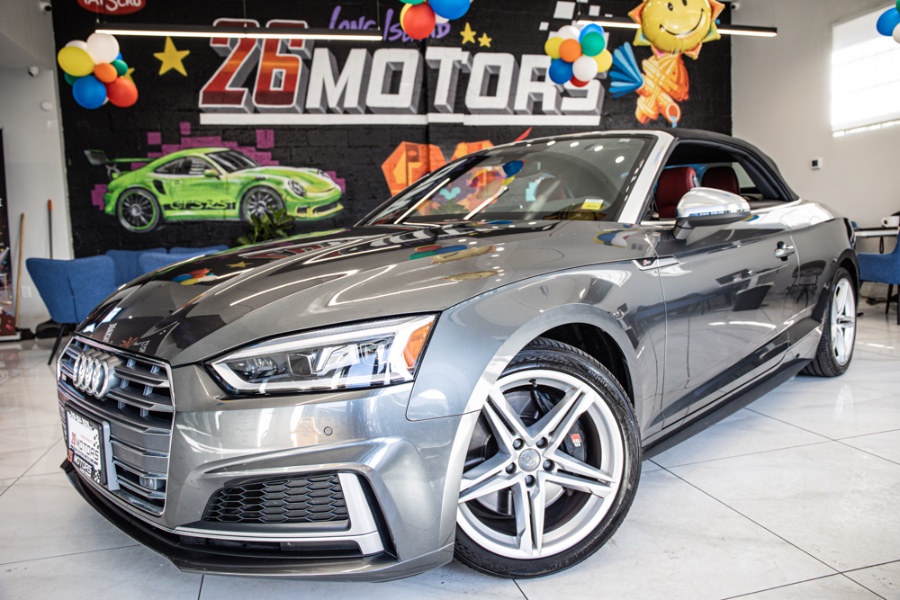 2018 Audi S5 Cabriolet 3.0 TFSI Premium Plus, available for sale in ELMONT, New York | 26 Motors Long Island. ELMONT, New York 2018 Audi S5 Cabriolet 3.0 TFSI Premium Plus, available for sale in ELMONT, New York | 26 Motors Long Island. ELMONT, New York