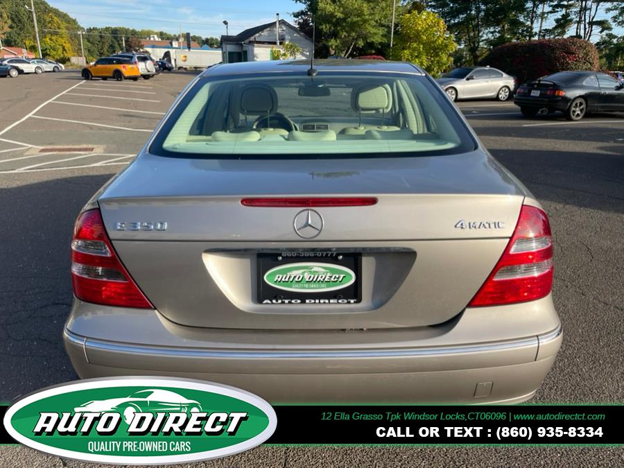 2006 Mercedes-Benz E-Class 4dr Sdn 3.5L 4MATIC, available for sale in Windsor Locks, Connecticut | Auto Direct LLC. Windsor Locks, Connecticut 2006 Mercedes-Benz E-Class 4dr Sdn 3.5L 4MATIC, available for sale in Windsor Locks, Connecticut | Auto Direct LLC. Windsor Locks, Connecticut
