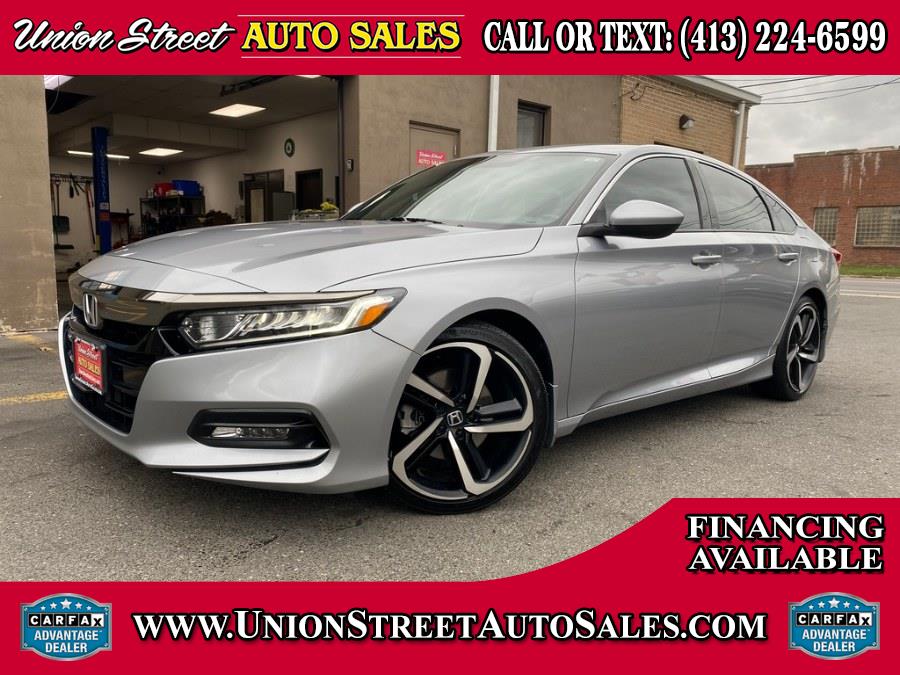 Used Honda Accord Sedan Sport 1.5T CVT 2018 | Union Street Auto Sales. West Springfield, Massachusetts