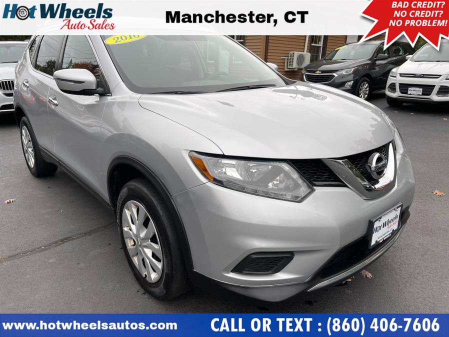 Used Nissan Rogue AWD 4dr SV 2016 | Hot Wheels Auto Sales LLC. Manchester, Connecticut