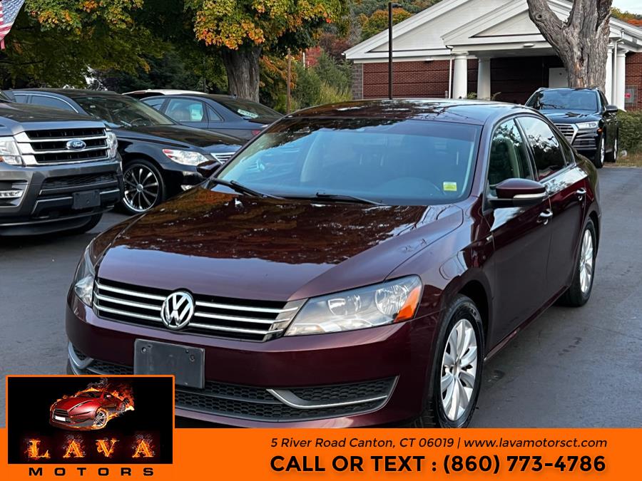 2014 Volkswagen Passat 4dr Sdn 1.8T Auto Wolfsburg Ed PZEV, available for sale in Canton, Connecticut | Lava Motors. Canton, Connecticut