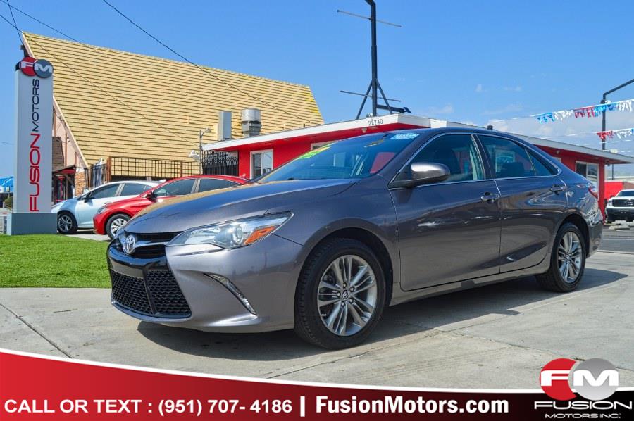 2017 Toyota Camry SE Auto (Natl), available for sale in Moreno Valley, California | Fusion Motors Inc. Moreno Valley, California