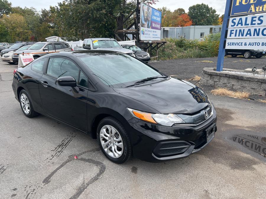 2014 Honda Civic Coupe 2dr CVT LX, available for sale in South Windsor , Connecticut | Ful-line Auto LLC. South Windsor , Connecticut 2014 Honda Civic Coupe 2dr CVT LX, available for sale in South Windsor , Connecticut | Ful-line Auto LLC. South Windsor , Connecticut