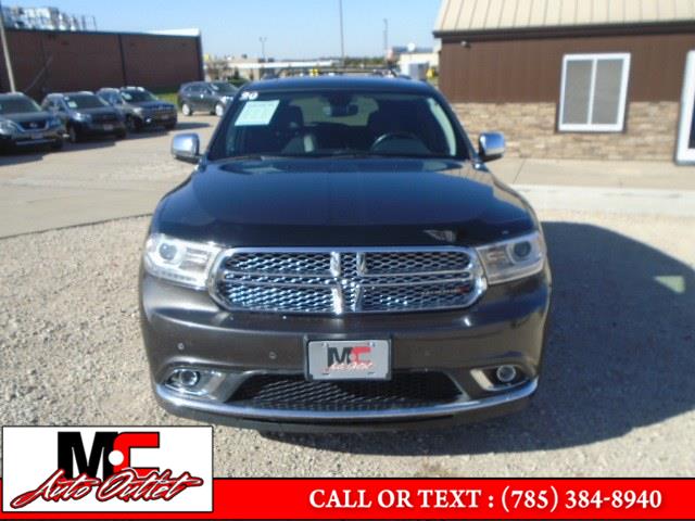 2020 Dodge Durango Citadel AWD, available for sale in Colby, Kansas | M C Auto Outlet Inc. Colby, Kansas 2020 Dodge Durango Citadel AWD, available for sale in Colby, Kansas | M C Auto Outlet Inc. Colby, Kansas