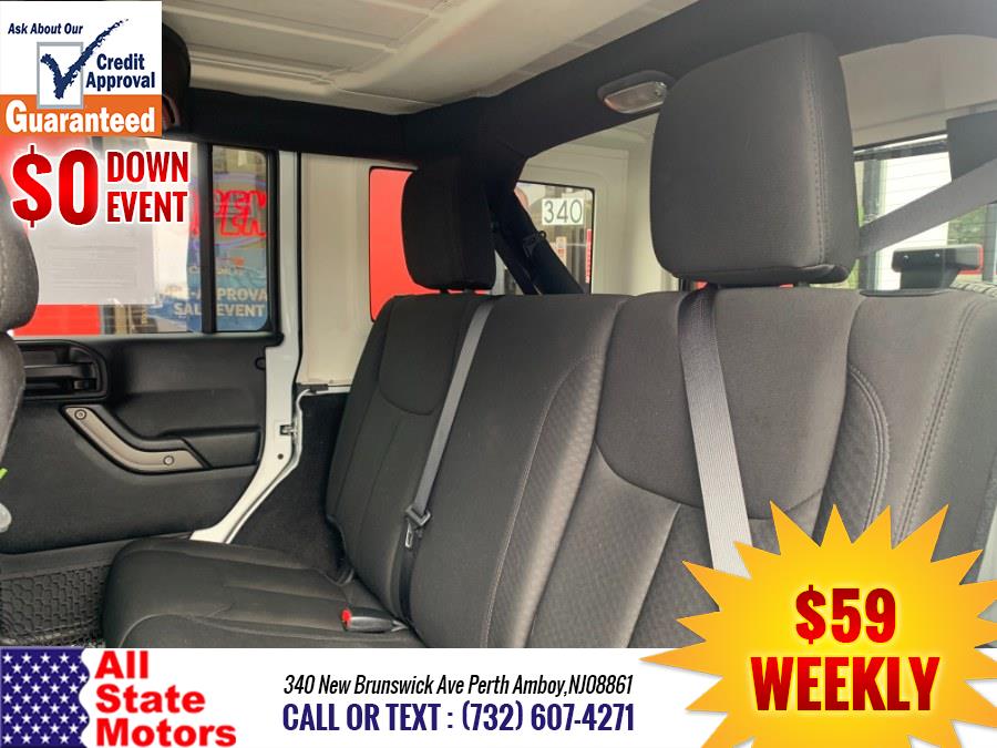 2016 Jeep Wrangler Unlimited 4WD 4dr Sport, available for sale in Perth Amboy, New Jersey | All State Motor Inc. Perth Amboy, New Jersey 2016 Jeep Wrangler Unlimited 4WD 4dr Sport, available for sale in Perth Amboy, New Jersey | All State Motor Inc. Perth Amboy, New Jersey