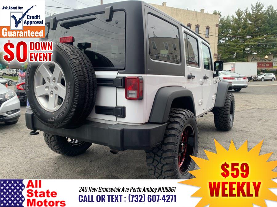2016 Jeep Wrangler Unlimited 4WD 4dr Sport, available for sale in Perth Amboy, New Jersey | All State Motor Inc. Perth Amboy, New Jersey 2016 Jeep Wrangler Unlimited 4WD 4dr Sport, available for sale in Perth Amboy, New Jersey | All State Motor Inc. Perth Amboy, New Jersey