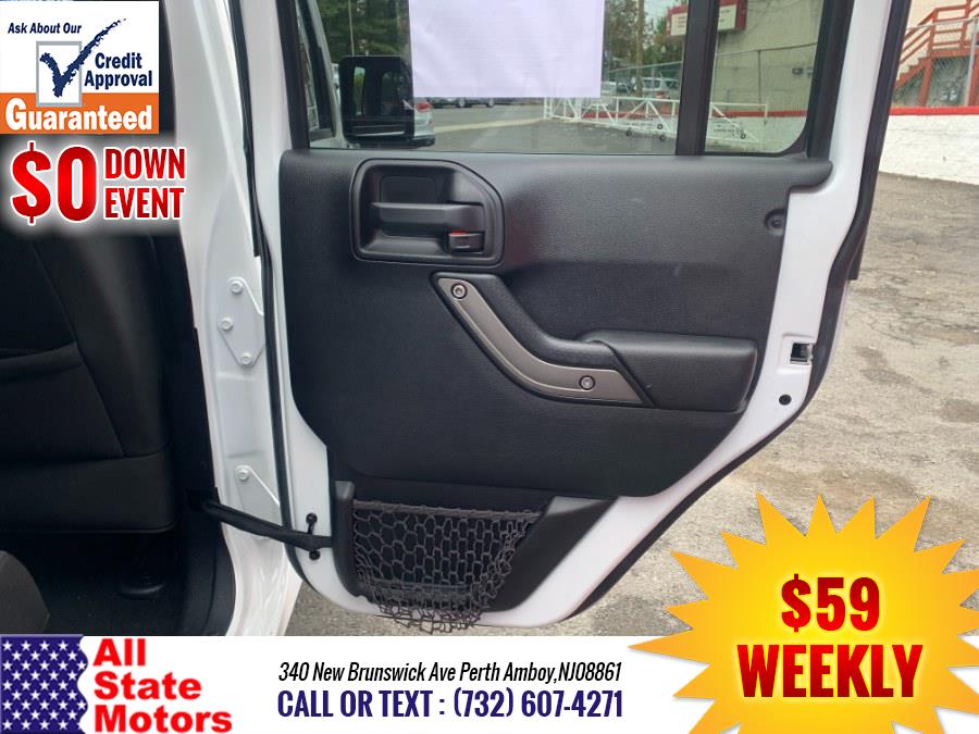 2016 Jeep Wrangler Unlimited 4WD 4dr Sport, available for sale in Perth Amboy, New Jersey | All State Motor Inc. Perth Amboy, New Jersey 2016 Jeep Wrangler Unlimited 4WD 4dr Sport, available for sale in Perth Amboy, New Jersey | All State Motor Inc. Perth Amboy, New Jersey