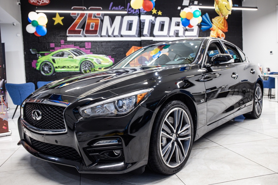 Used INFINITI Q50 4dr Sport Sdn 3.0t Premium AWD 2016 | 26 Motors Long Island. ELMONT, New York Used INFINITI Q50 4dr Sport Sdn 3.0t Premium AWD 2016 | 26 Motors Long Island. ELMONT, New York