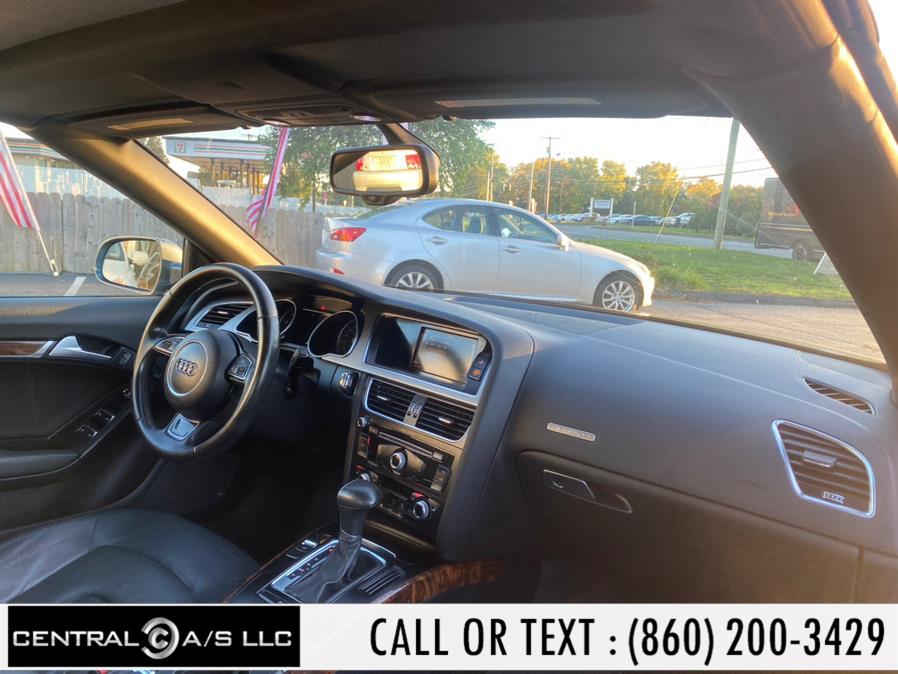 2013 Audi A5 2dr Cabriolet Auto quattro 2.0T Premium Plus, available for sale in East Windsor, Connecticut | Central A/S LLC. East Windsor, Connecticut 2013 Audi A5 2dr Cabriolet Auto quattro 2.0T Premium Plus, available for sale in East Windsor, Connecticut | Central A/S LLC. East Windsor, Connecticut