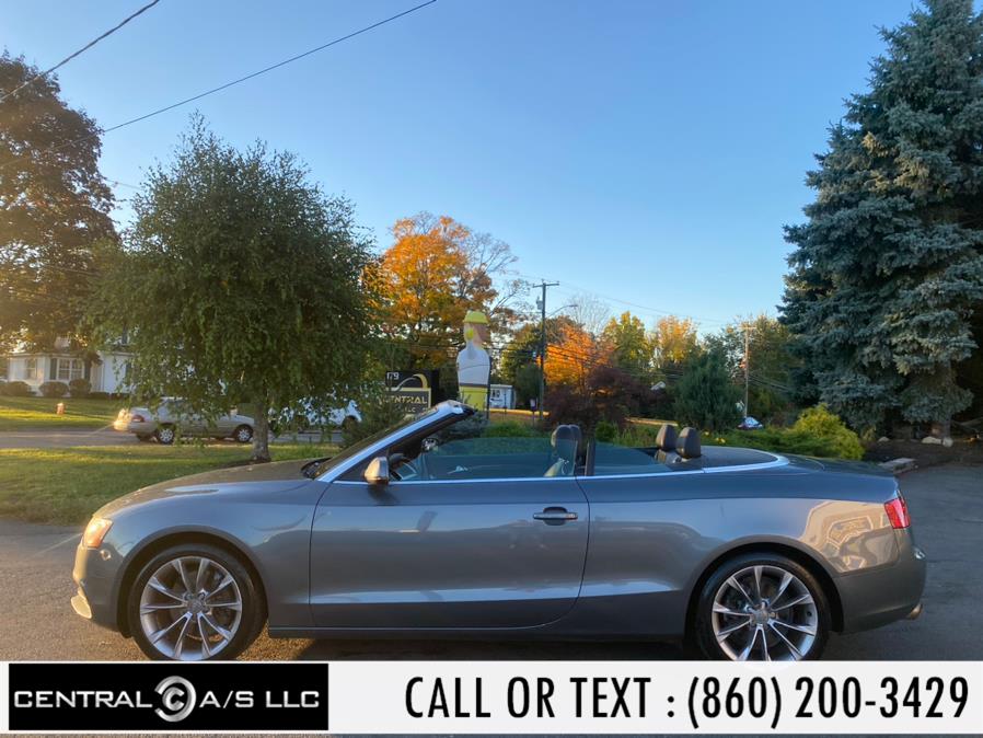 2013 Audi A5 2dr Cabriolet Auto quattro 2.0T Premium Plus, available for sale in East Windsor, Connecticut | Central A/S LLC. East Windsor, Connecticut 2013 Audi A5 2dr Cabriolet Auto quattro 2.0T Premium Plus, available for sale in East Windsor, Connecticut | Central A/S LLC. East Windsor, Connecticut