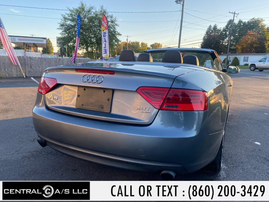 2013 Audi A5 2dr Cabriolet Auto quattro 2.0T Premium Plus, available for sale in East Windsor, Connecticut | Central A/S LLC. East Windsor, Connecticut 2013 Audi A5 2dr Cabriolet Auto quattro 2.0T Premium Plus, available for sale in East Windsor, Connecticut | Central A/S LLC. East Windsor, Connecticut