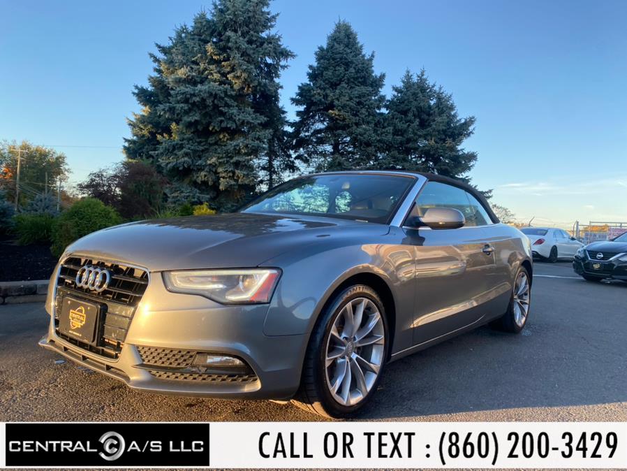 2013 Audi A5 2dr Cabriolet Auto quattro 2.0T Premium Plus, available for sale in East Windsor, Connecticut | Central A/S LLC. East Windsor, Connecticut 2013 Audi A5 2dr Cabriolet Auto quattro 2.0T Premium Plus, available for sale in East Windsor, Connecticut | Central A/S LLC. East Windsor, Connecticut