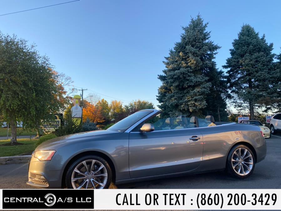 2013 Audi A5 2dr Cabriolet Auto quattro 2.0T Premium Plus, available for sale in East Windsor, Connecticut | Central A/S LLC. East Windsor, Connecticut 2013 Audi A5 2dr Cabriolet Auto quattro 2.0T Premium Plus, available for sale in East Windsor, Connecticut | Central A/S LLC. East Windsor, Connecticut