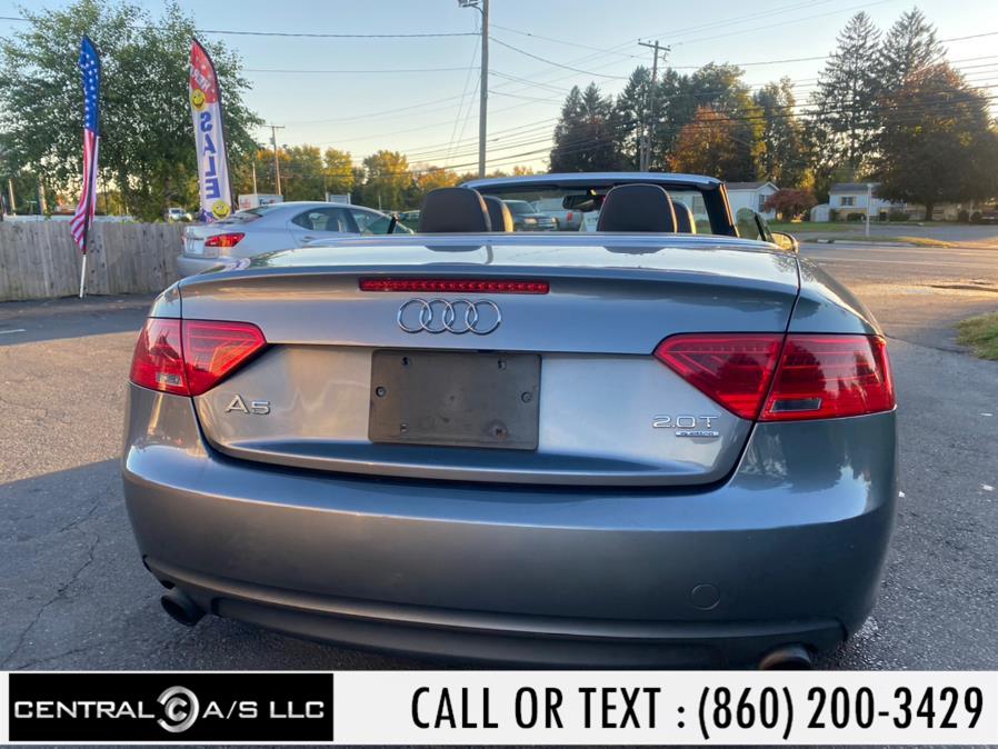 2013 Audi A5 2dr Cabriolet Auto quattro 2.0T Premium Plus, available for sale in East Windsor, Connecticut | Central A/S LLC. East Windsor, Connecticut 2013 Audi A5 2dr Cabriolet Auto quattro 2.0T Premium Plus, available for sale in East Windsor, Connecticut | Central A/S LLC. East Windsor, Connecticut