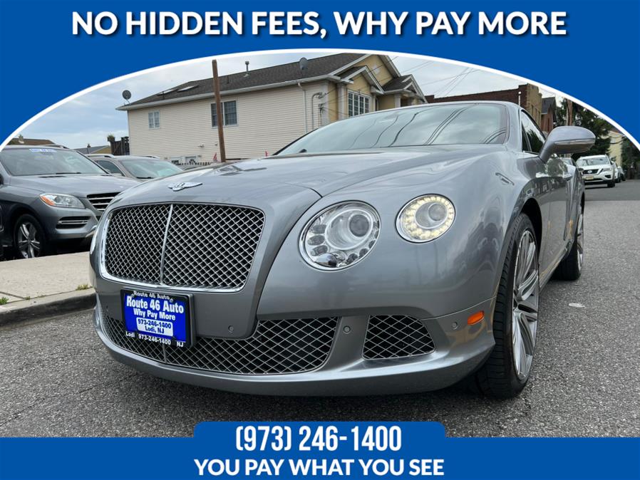 2013 Bentley Continental GT 2dr Cpe, available for sale in Lodi, New Jersey | Route 46 Auto Sales Inc. Lodi, New Jersey
