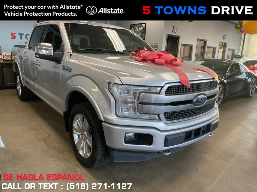 Used Ford F-150 Platinum 4WD SuperCrew 5.5'' Box 2018 | 5 Towns Drive. Inwood, New York