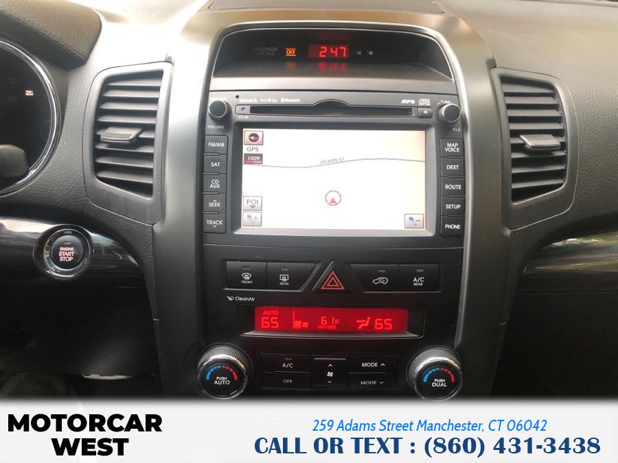 Used Kia Sorento AWD 4dr V6 SX 2012 | Motorcar West. Manchester, Connecticut Used Kia Sorento AWD 4dr V6 SX 2012 | Motorcar West. Manchester, Connecticut