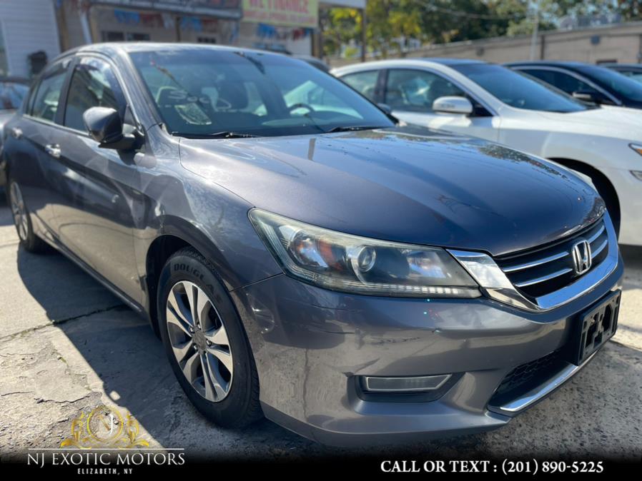 2014 Honda Accord Sedan 4dr I4 CVT LX, available for sale in Elizabeth, New Jersey | NJ Exotic Motors. Elizabeth, New Jersey