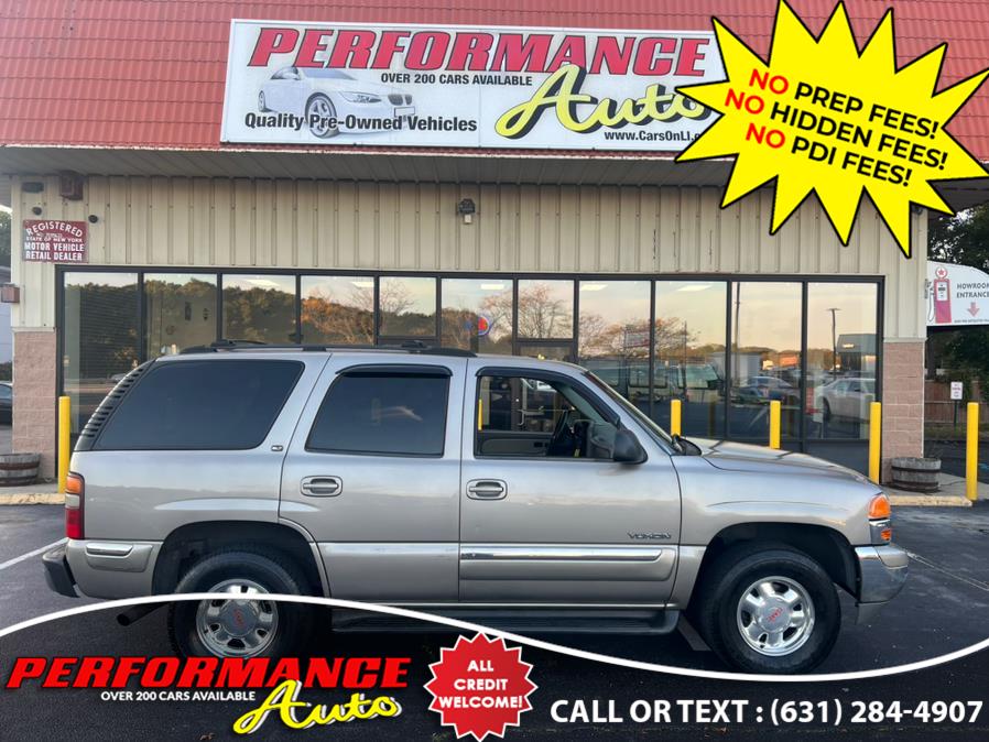 2001 GMC Yukon 4dr 4WD SLT, available for sale in Bohemia, New York | Performance Auto Inc. Bohemia, New York 2001 GMC Yukon 4dr 4WD SLT, available for sale in Bohemia, New York | Performance Auto Inc. Bohemia, New York