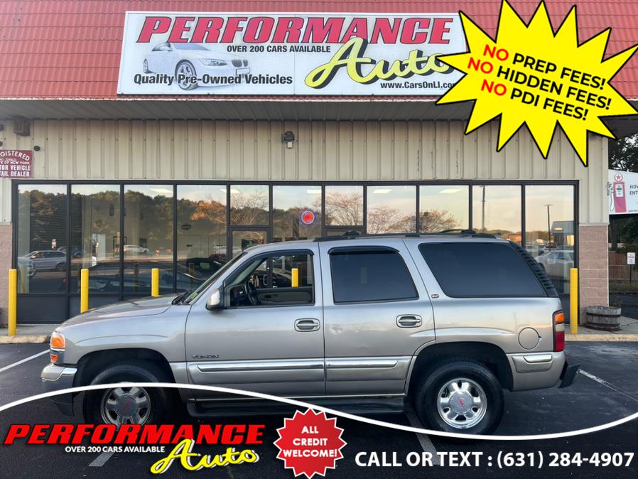 2001 GMC Yukon 4dr 4WD SLT, available for sale in Bohemia, New York | Performance Auto Inc. Bohemia, New York 2001 GMC Yukon 4dr 4WD SLT, available for sale in Bohemia, New York | Performance Auto Inc. Bohemia, New York