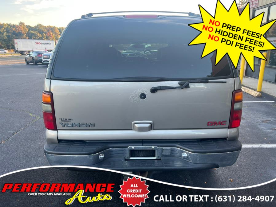 2001 GMC Yukon 4dr 4WD SLT, available for sale in Bohemia, New York | Performance Auto Inc. Bohemia, New York 2001 GMC Yukon 4dr 4WD SLT, available for sale in Bohemia, New York | Performance Auto Inc. Bohemia, New York