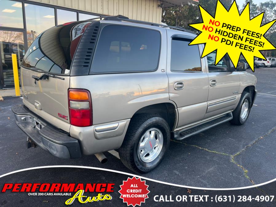 2001 GMC Yukon 4dr 4WD SLT, available for sale in Bohemia, New York | Performance Auto Inc. Bohemia, New York 2001 GMC Yukon 4dr 4WD SLT, available for sale in Bohemia, New York | Performance Auto Inc. Bohemia, New York