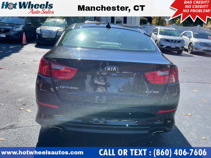 2014 Kia Optima 4dr Sdn EX, available for sale in Manchester, Connecticut | Hot Wheels Auto Sales LLC. Manchester, Connecticut 2014 Kia Optima 4dr Sdn EX, available for sale in Manchester, Connecticut | Hot Wheels Auto Sales LLC. Manchester, Connecticut