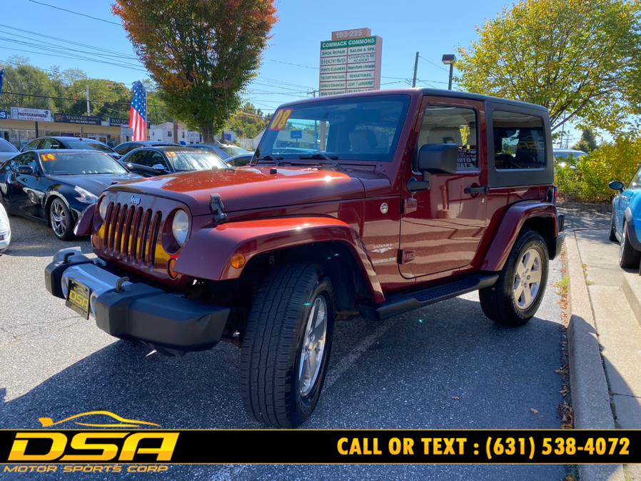 2008 Jeep Wrangler 4WD 2dr Sahara, available for sale in Commack, New York | DSA Motor Sports Corp. Commack, New York 2008 Jeep Wrangler 4WD 2dr Sahara, available for sale in Commack, New York | DSA Motor Sports Corp. Commack, New York