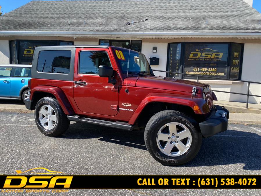 2008 Jeep Wrangler 4WD 2dr Sahara, available for sale in Commack, New York | DSA Motor Sports Corp. Commack, New York