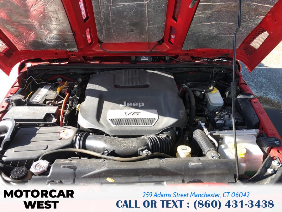 2014 Jeep Wrangler Unlimited 4WD 4dr Sport, available for sale in Manchester, Connecticut | Motorcar West. Manchester, Connecticut 2014 Jeep Wrangler Unlimited 4WD 4dr Sport, available for sale in Manchester, Connecticut | Motorcar West. Manchester, Connecticut