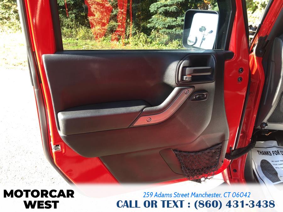 2014 Jeep Wrangler Unlimited 4WD 4dr Sport, available for sale in Manchester, Connecticut | Motorcar West. Manchester, Connecticut 2014 Jeep Wrangler Unlimited 4WD 4dr Sport, available for sale in Manchester, Connecticut | Motorcar West. Manchester, Connecticut