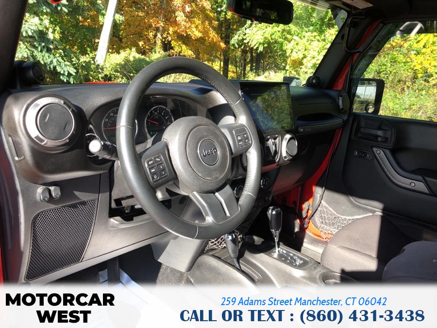 2014 Jeep Wrangler Unlimited 4WD 4dr Sport, available for sale in Manchester, Connecticut | Motorcar West. Manchester, Connecticut 2014 Jeep Wrangler Unlimited 4WD 4dr Sport, available for sale in Manchester, Connecticut | Motorcar West. Manchester, Connecticut