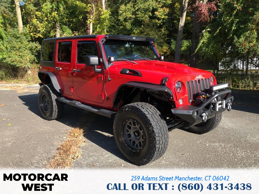 2014 Jeep Wrangler Unlimited 4WD 4dr Sport, available for sale in Manchester, Connecticut | Motorcar West. Manchester, Connecticut 2014 Jeep Wrangler Unlimited 4WD 4dr Sport, available for sale in Manchester, Connecticut | Motorcar West. Manchester, Connecticut