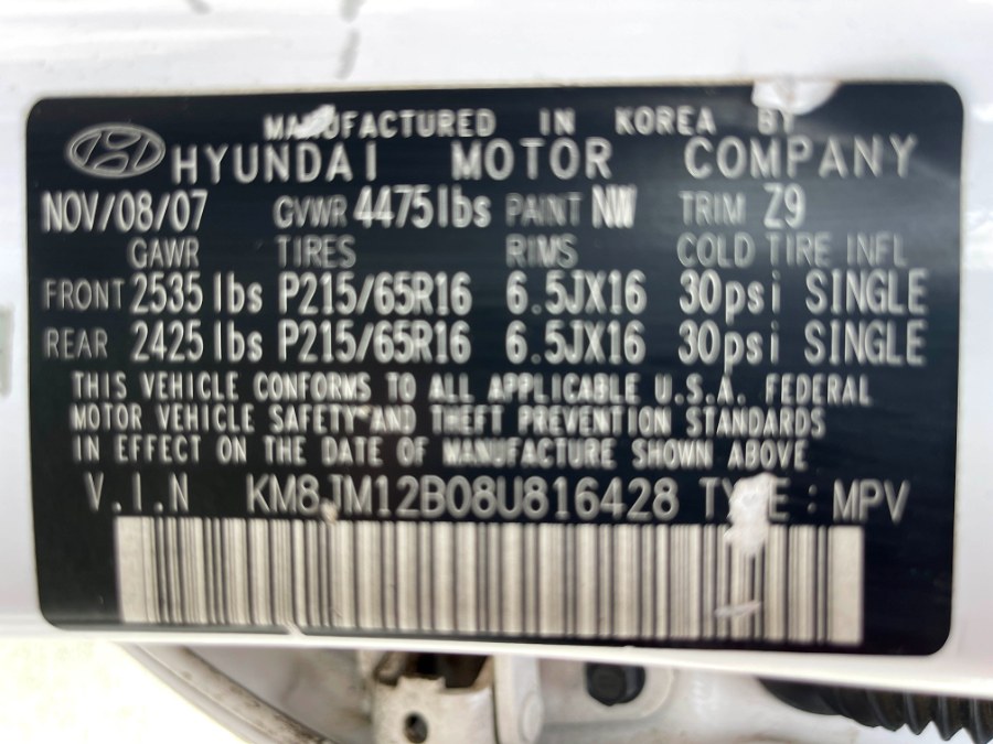 2008 Hyundai Tucson FWD 4dr I4 Auto GLS, available for sale in Lake Forest, California | Pacific Green Line. Lake Forest, California 2008 Hyundai Tucson FWD 4dr I4 Auto GLS, available for sale in Lake Forest, California | Pacific Green Line. Lake Forest, California